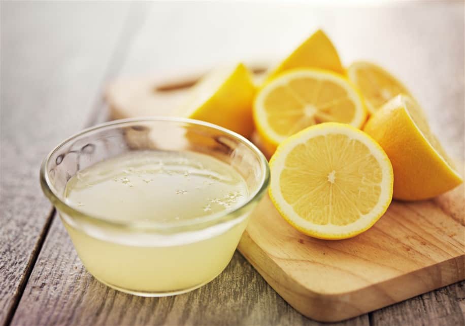 Lemon Juice for Hair Rinse