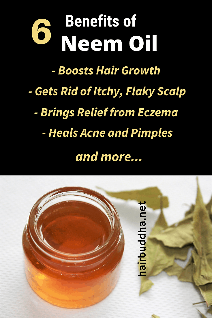How to Use Neem Oil for Dandruff, Eczema and Hair Growth - hair buddha