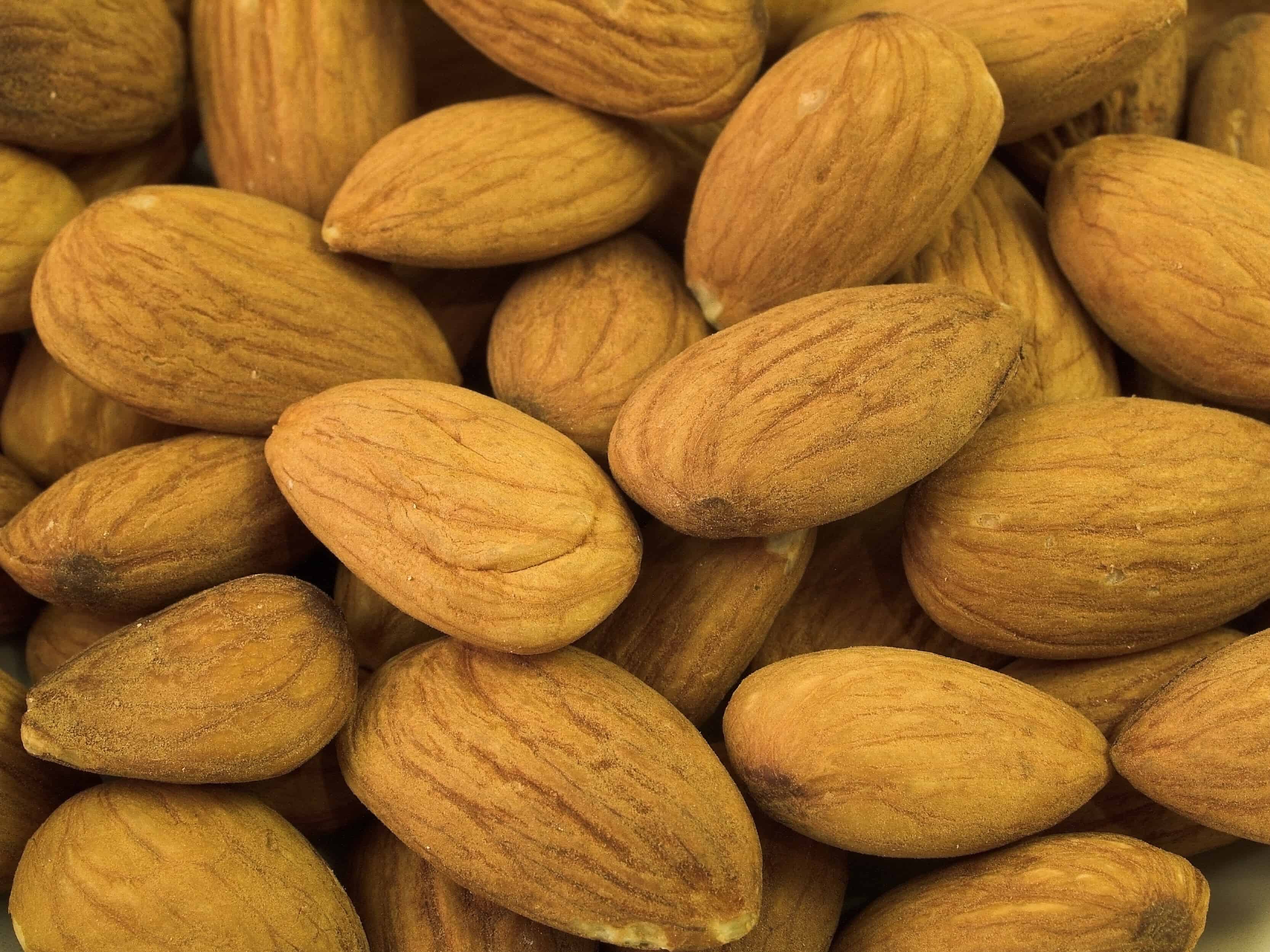 almonds prevent grey hair