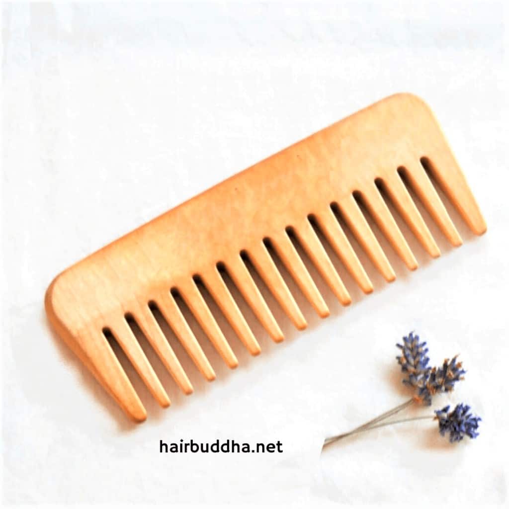 why use wooden comb