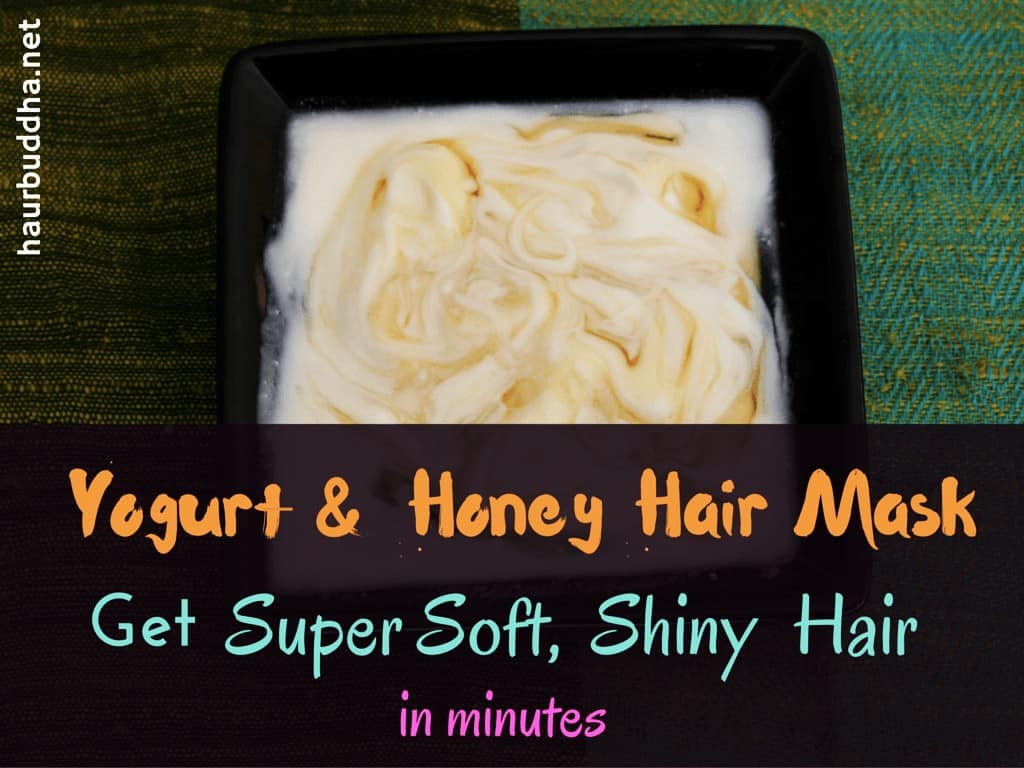 yogurt & honey hair mask