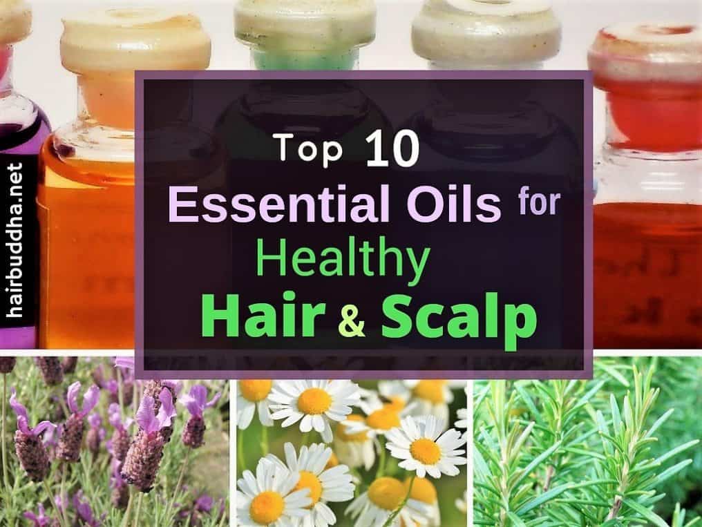 Essential oils for healthy hair and scalp