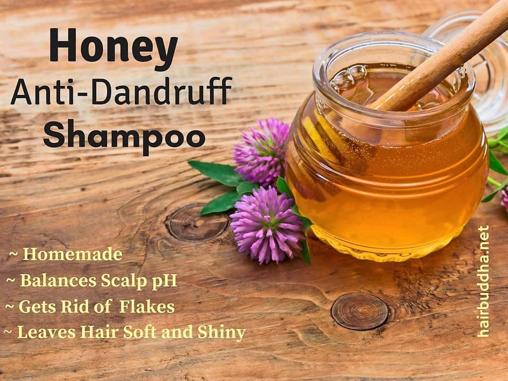Honey anti-dandruff shampoo