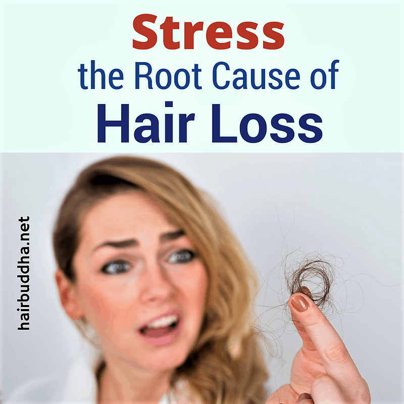 stress the root cause of hair loss