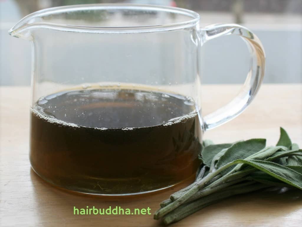 sage tea a natural remedy for grey hair