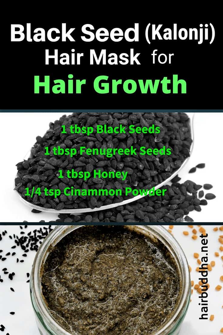 Black Seed (Kalonji) Hair Mask to Regrow Your Hair - hair buddha