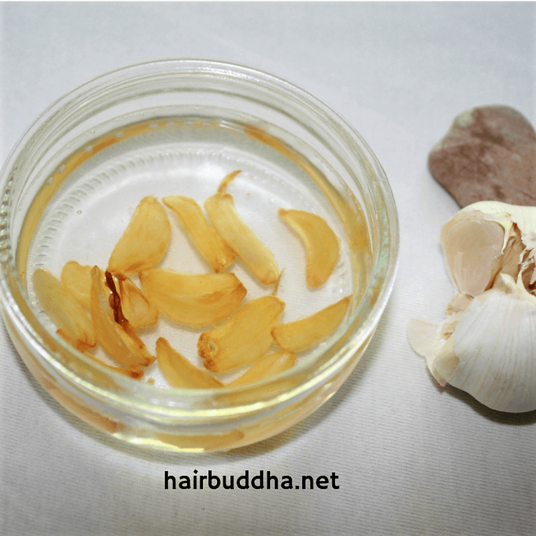 Garlic Hair Oil for Hair Loss