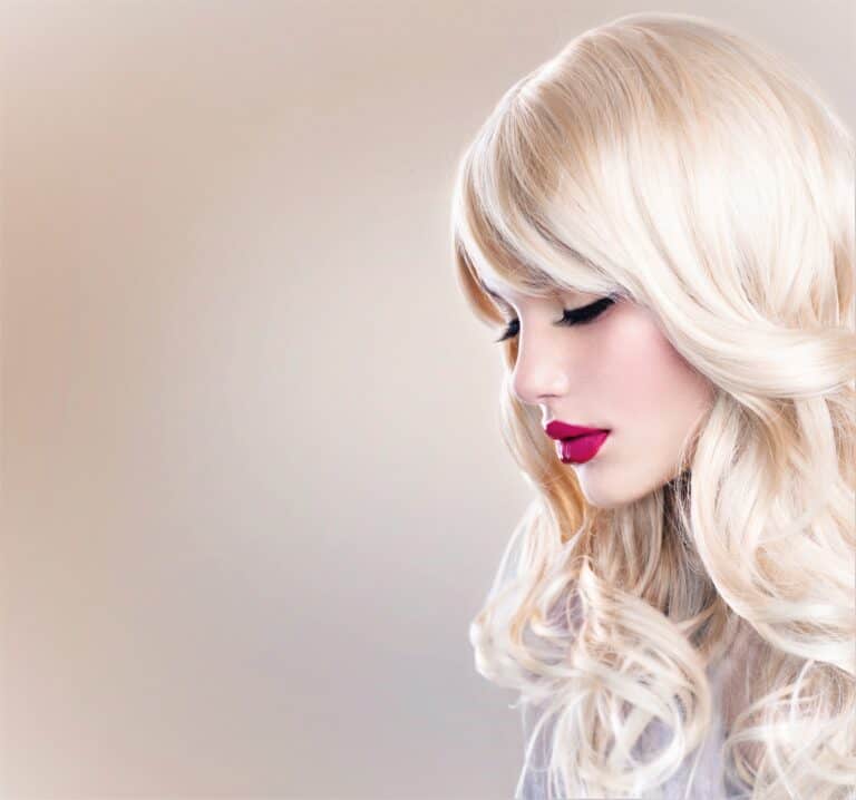 Blonde hair care