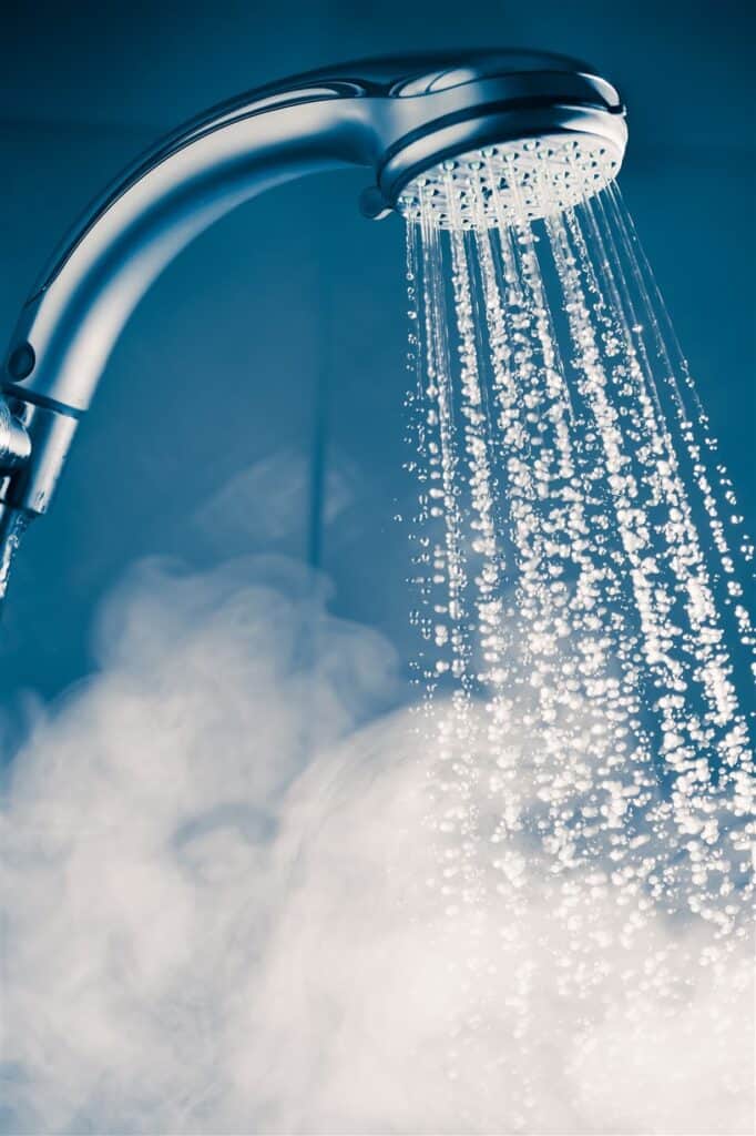 Hot Showers Can Cause Hair Loss