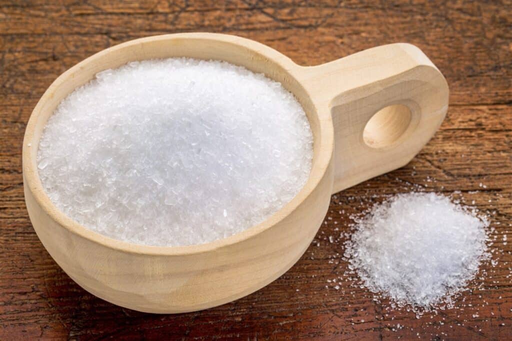 Magnesium source: epsom salt