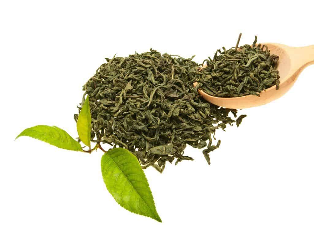 Green tea for hair