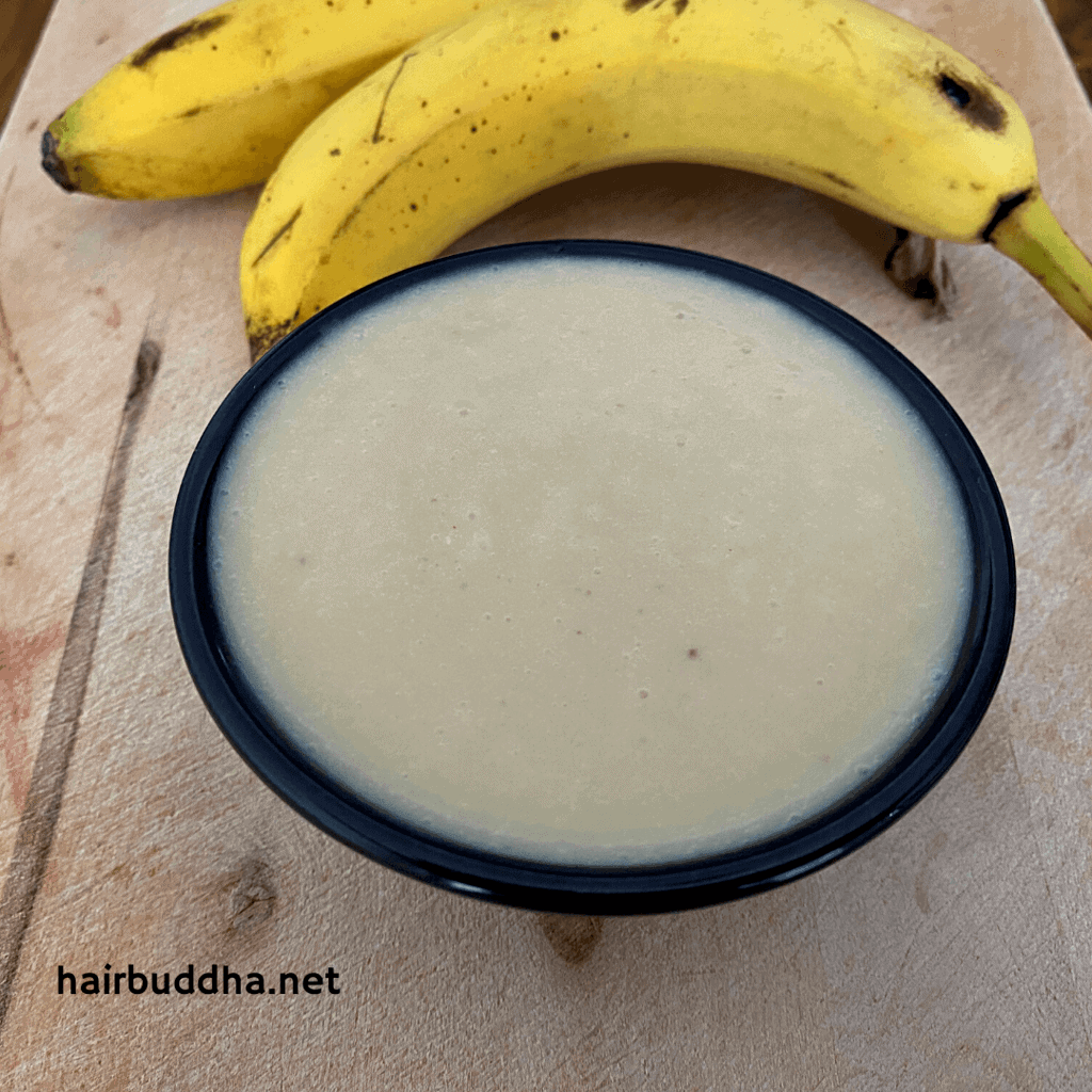 Banana Hair Mask for Thicker Hair Growth