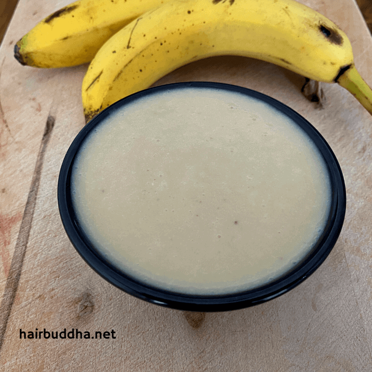 Banana Hair Mask to Reduce Hair Fall