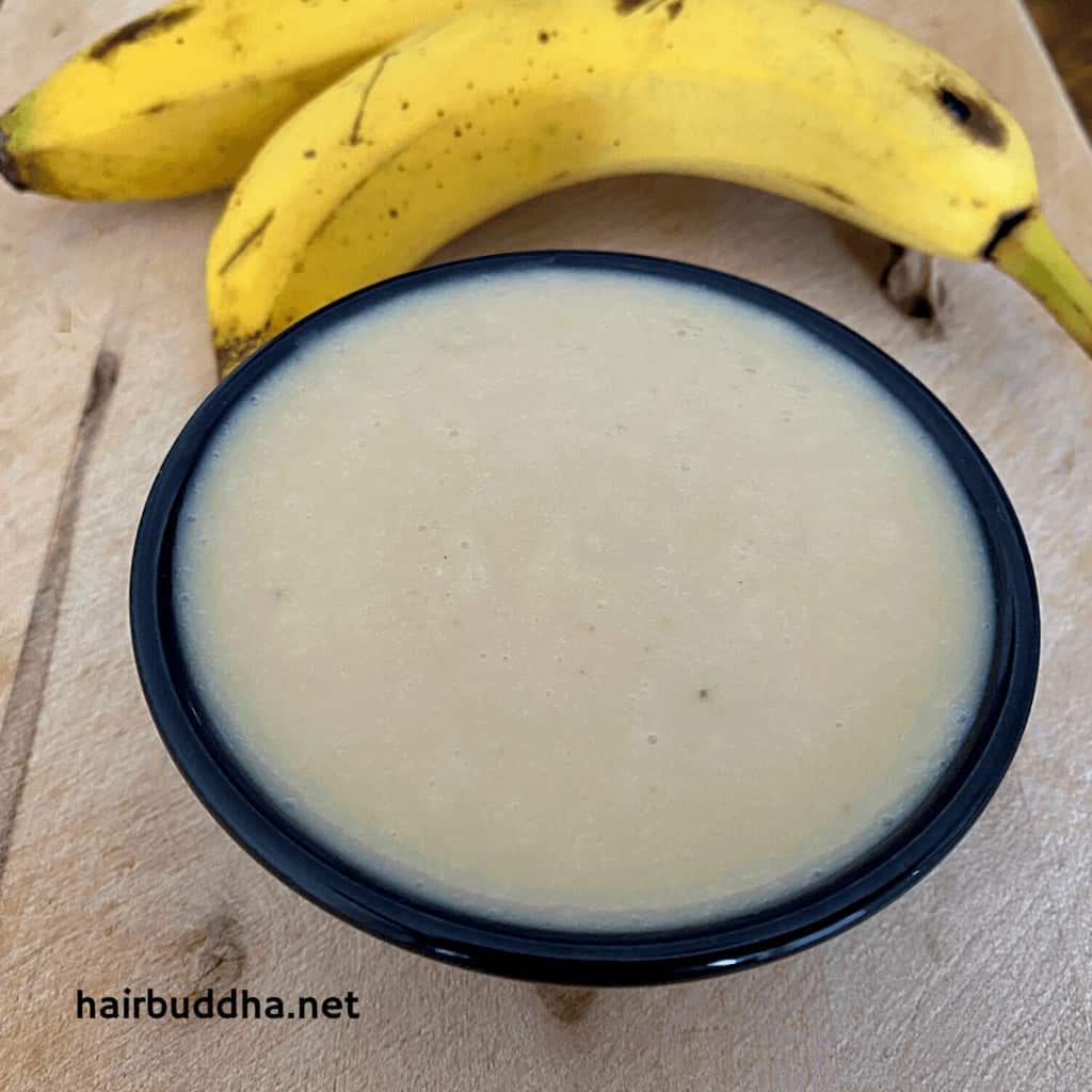 Banana Hair Mask for Thicker Hair Growth