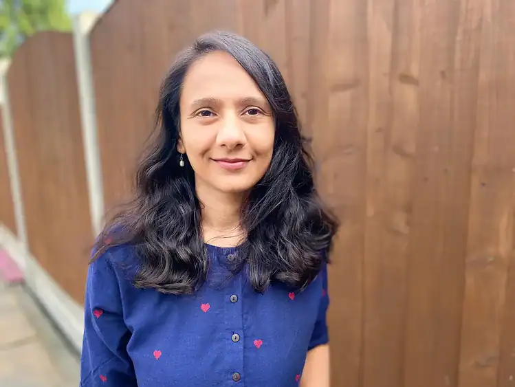 Woman with beautiful healthy hair